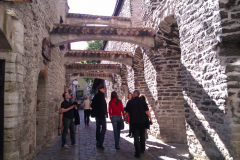 The-band-visiting-the-old-town-of-Tallinn