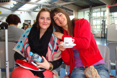 01.-Maria-and-Sonja-at-Berlin-Tegel-Airport